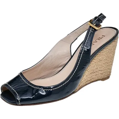 Pre-owned Leder sandals , Damen, Größe: 36 EU - Prada Vintage - Modalova