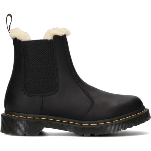 Stilvolle Chelsea Boots mit Wollfutter , Damen, Größe: 37 EU - Dr. Martens - Modalova