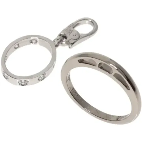 Pre-owned White Gold rings , female, Sizes: ONE SIZE - Cartier Vintage - Modalova