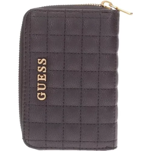 Quilted Wallet , female, Sizes: ONE SIZE - Guess - Modalova