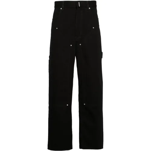 Trousers , male, Sizes: W32 - Givenchy - Modalova