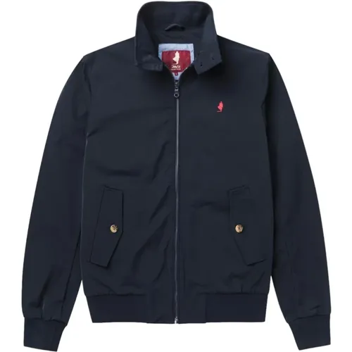 Navy Blue Harrington Jacke MCS - MCS - Modalova