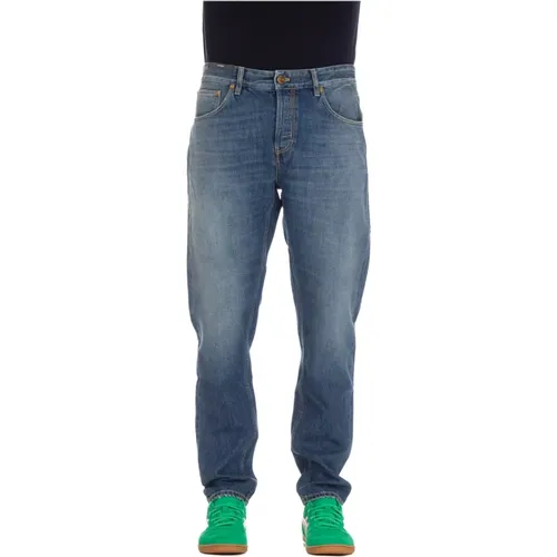 Tapered Fit Denim Jeans , Herren, Größe: W31 - PT Torino - Modalova