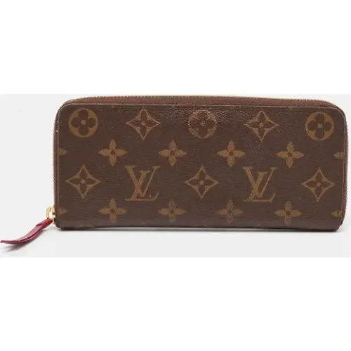 Pre-owned Canvas wallets , female, Sizes: ONE SIZE - Louis Vuitton Vintage - Modalova