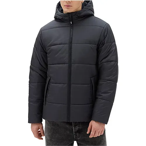 Hooded Puffer Jacket , male, Sizes: XL, L, M - Vans - Modalova