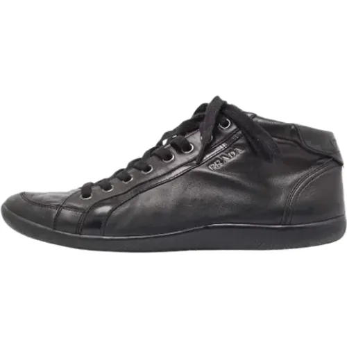 Pre-owned Leather sneakers , male, Sizes: 11 UK - Prada Vintage - Modalova