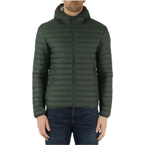 Quilted Hooded Micro Puffer Jacket , male, Sizes: L, M, 2XL, XL, S - Colmar - Modalova
