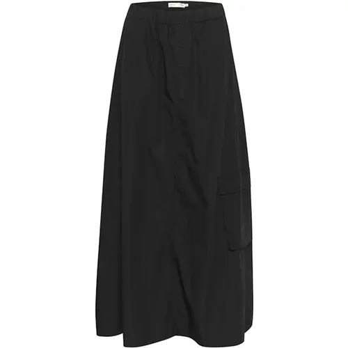 A-line Skirt with Oversized Pocket , female, Sizes: M, L, 2XL, S, XL, XS - InWear - Modalova