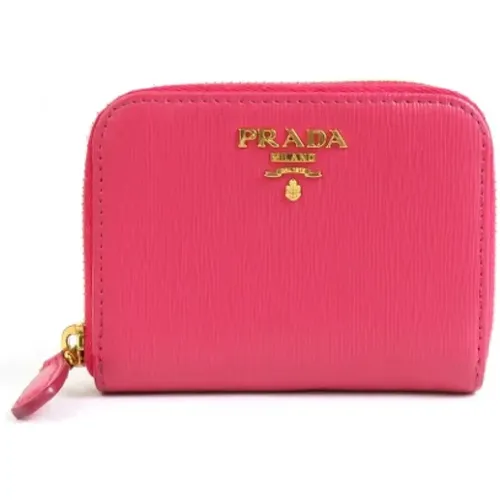 Pre-owned Leather wallets , female, Sizes: ONE SIZE - Prada Vintage - Modalova