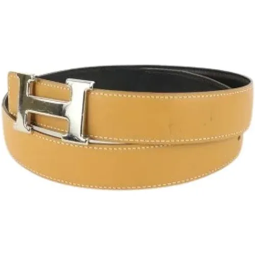 Pre-owned Leather belts , female, Sizes: ONE SIZE - Hermès Vintage - Modalova