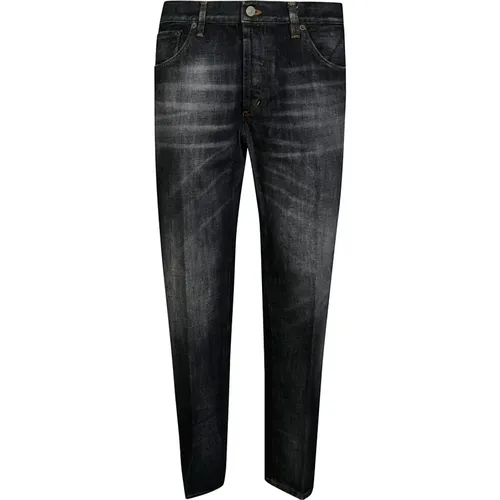 Dark Brighton Jeans , male, Sizes: W30, W35, W33, W36 - Dondup - Modalova