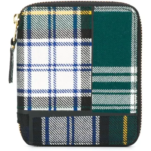 Tartan Patchwork Wallets , female, Sizes: ONE SIZE - Comme des Garçons - Modalova