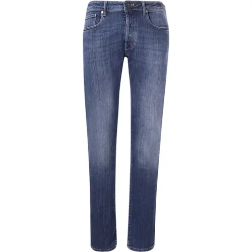 Blaue Division Blaue Jeans , Herren, Größe: W40 - Incotex - Modalova