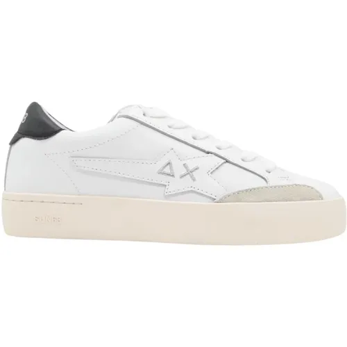 Katy Leather Sneakers in , male, Sizes: 3 UK, 6 UK, 2 UK - Sun68 - Modalova