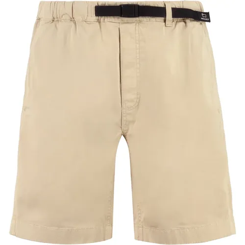 Verstellbare Baumwollshorts , Herren, Größe: XL - Woolrich - Modalova