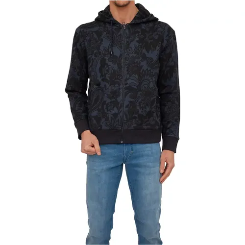 Etro , Hoodies ,Blue male, Sizes: M - ETRO - Modalova