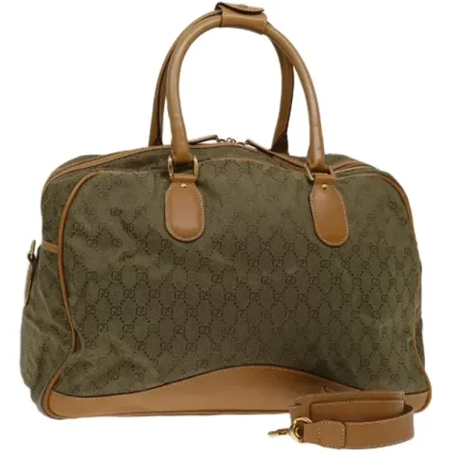 Pre-owned Canvas gucci-bags , female, Sizes: ONE SIZE - Gucci Vintage - Modalova