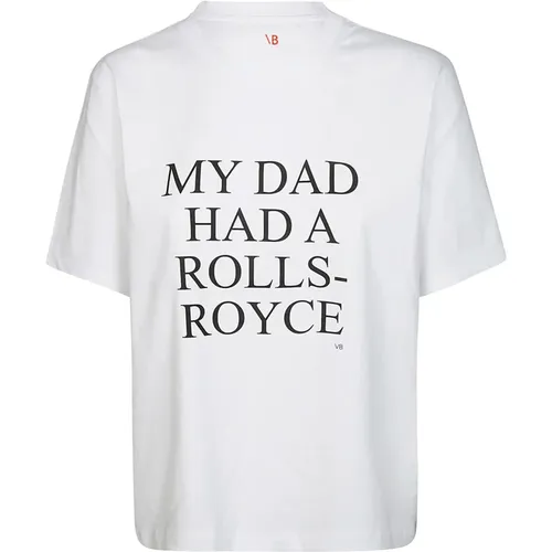 Kurzarm-Tee Mein Vater hatte einen Rolls-Royce - Victoria Beckham - Modalova