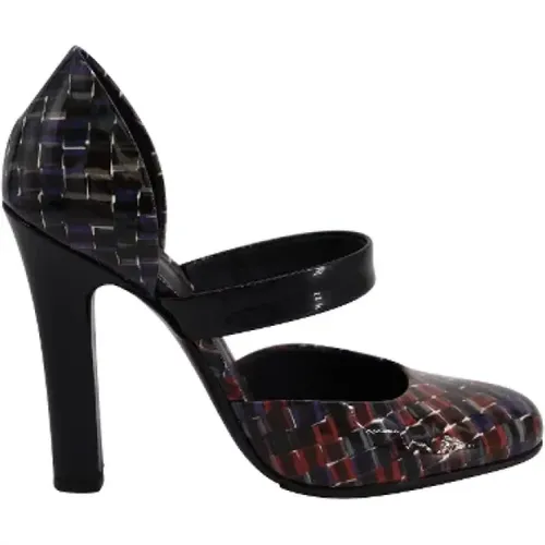 Pre-owned Leather heels , female, Sizes: 5 UK - Bottega Veneta Vintage - Modalova