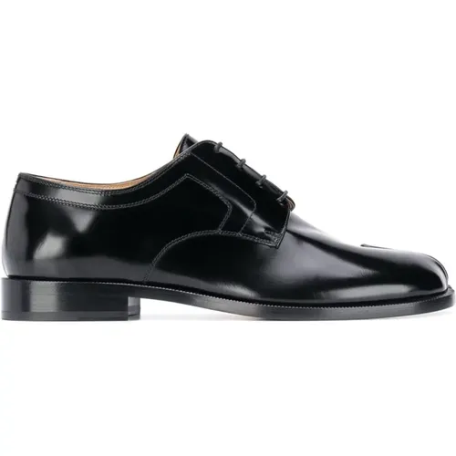 Leather Lace-Up Tabi Business Shoes , male, Sizes: 10 UK, 9 UK, 11 UK, 8 UK - Maison Margiela - Modalova