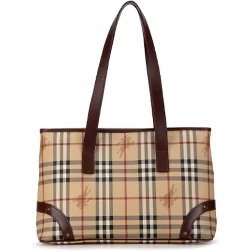 Pre-owned Fabric totes , female, Sizes: ONE SIZE - Burberry Vintage - Modalova