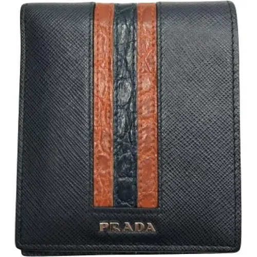 Pre-owned Leather wallets , female, Sizes: ONE SIZE - Prada Vintage - Modalova