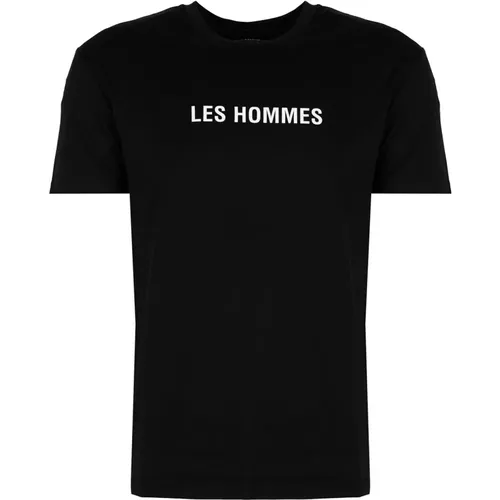T-Shirts , Herren, Größe: M - Les Hommes - Modalova