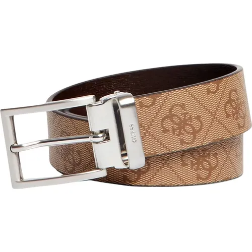 Stylish Reversible Belt Men , male, Sizes: M - Guess - Modalova