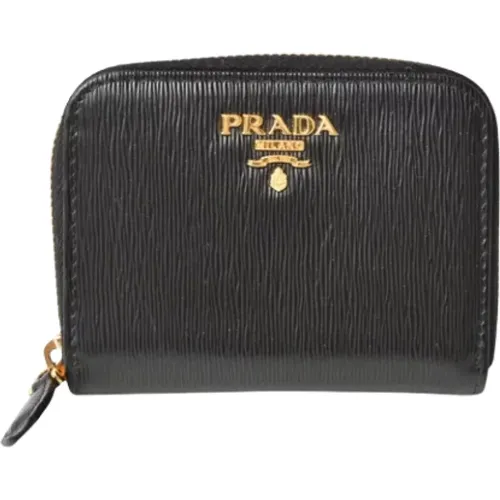 Pre-owned Leather wallets , female, Sizes: ONE SIZE - Prada Vintage - Modalova