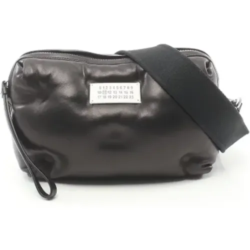 Pre-owned Leather shoulder-bags , female, Sizes: ONE SIZE - Maison Margiela Pre-owned - Modalova