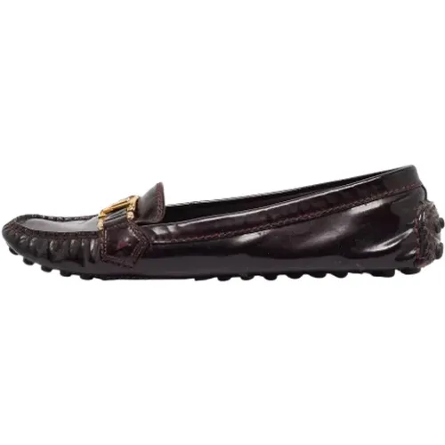 Pre-owned Leder flats - Louis Vuitton Vintage - Modalova