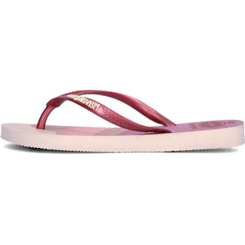 Mädchen Slim Palette Glow Hausschuhe - Havaianas - Modalova