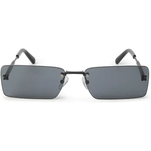Sunglasses Riccione , female, Sizes: 64 MM - Off White - Modalova