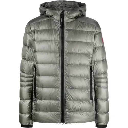 Lightweight Sage Hooded Jacket , male, Sizes: XL, L, M - Canada Goose - Modalova