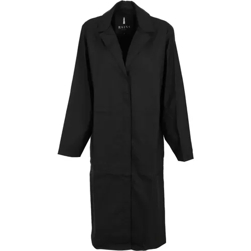 Stylischer Mantel für Männer , Damen, Größe: 2XS - Rains - Modalova