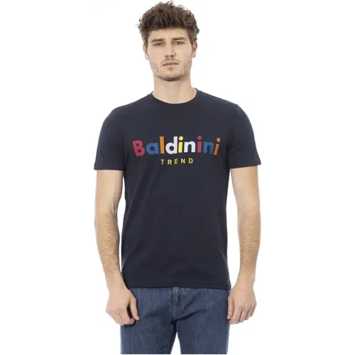 Trend T-shirt mit Rundhalsausschnitt - Baldinini - Modalova