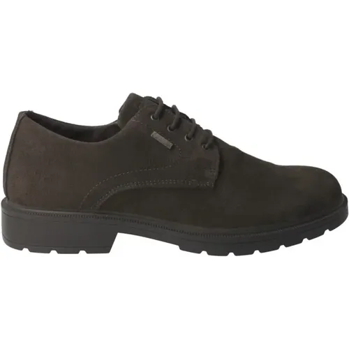 Brauner Gore-Tex Herrenschuh , Herren, Größe: 44 EU - IGI&Co - Modalova