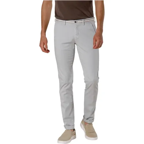 Slim Fit Chino Hose aus Baumwolle und Tencel , Herren, Größe: 3XL - Mason's - Modalova