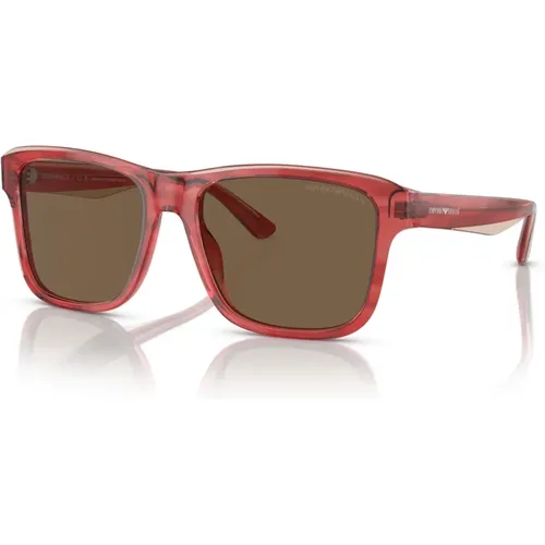 Sunglasses EA 4208 , male, Sizes: 56 MM - Emporio Armani - Modalova