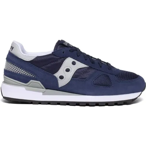 Blaue Sneakers mit Bequemer Passform , Herren, Größe: 46 1/2 EU - Saucony - Modalova