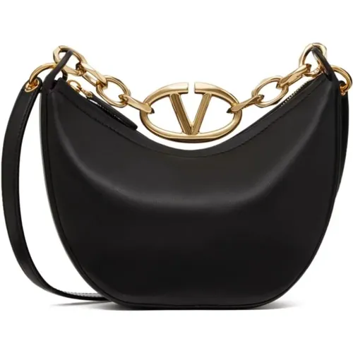 Luxury Leather VLogo Signature Bag , female, Sizes: ONE SIZE - Valentino Garavani - Modalova