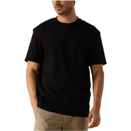 Schwarzes Dalile T-Shirt für Männer , Herren, Größe: XL - Hugo Boss - Modalova