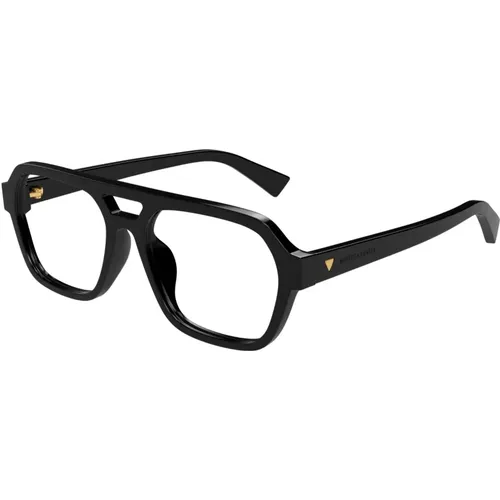 Bv1336Oa 001 Optical Frame , Herren, Größe: 55 MM - Bottega Veneta - Modalova