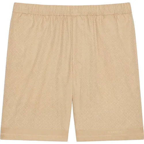 Shorts with 4G Pattern , male, Sizes: S - Givenchy - Modalova