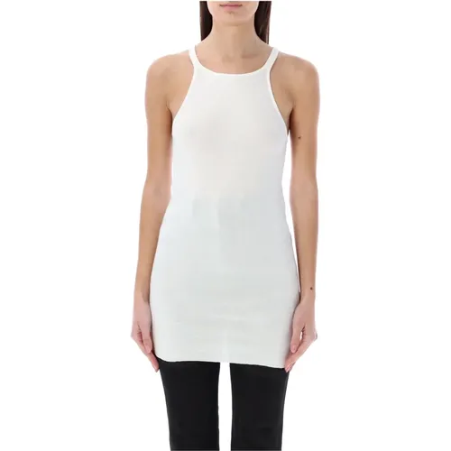 Racer Back Sleeveless Top , female, Sizes: L, S, M - Rick Owens - Modalova