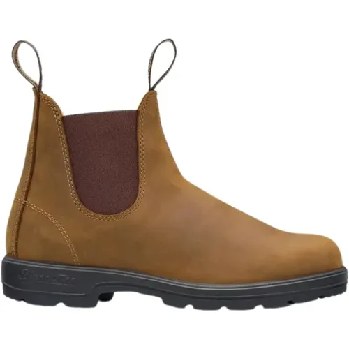 Premium Leather Ankle Boots , male, Sizes: 10 UK, 8 1/2 UK, 8 UK, 11 UK, 10 1/2 UK, 7 UK, 9 UK, 7 1/2 UK - Blundstone - Modalova