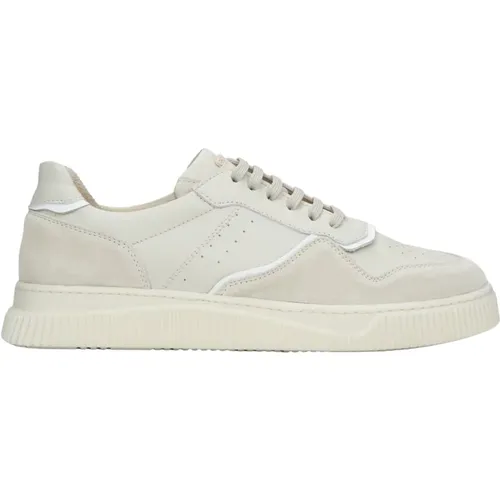 Damen & Milky Sneakers aus Italienischem Echtem Velours Er00114765 - Estro - Modalova