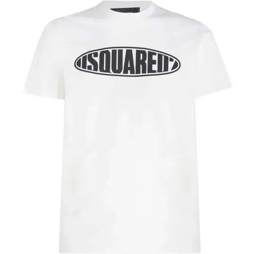 Logo T-Shirt , male, Sizes: M, L - Dsquared2 - Modalova