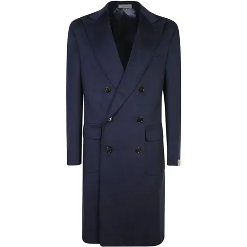 Wool Coat for Men , male, Sizes: 3XL, L, 2XL - Corneliani - Modalova