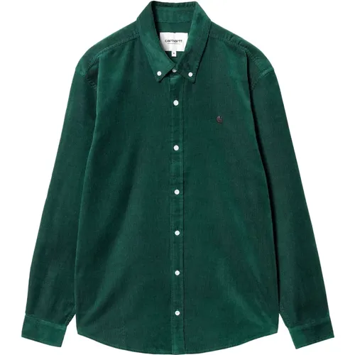 Cotton Velvet Shirt , male, Sizes: S - Carhartt WIP - Modalova